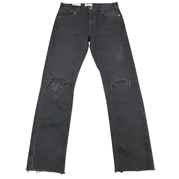 NWT AGOLDE Cherie High Rise Straight Size 29 Distortion - Picture 3 of 8